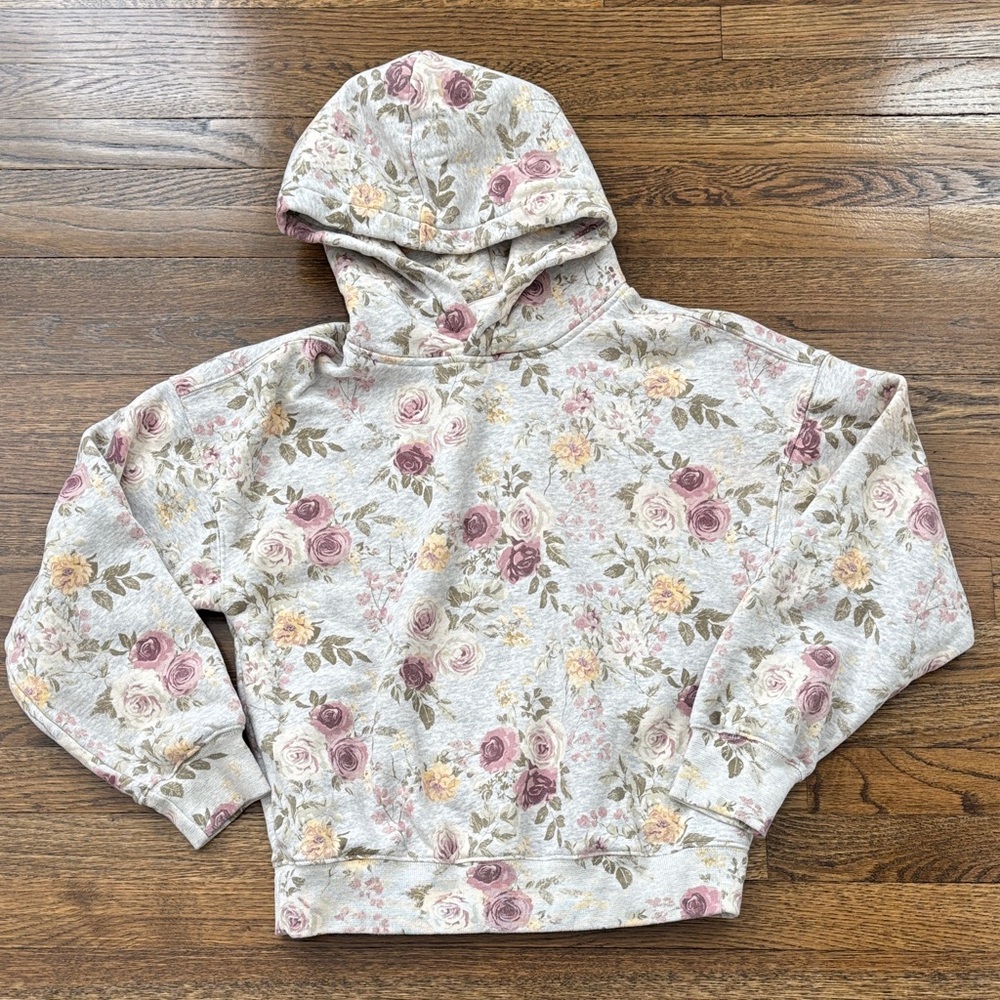 Abercrombie & Fitch Floral Hoodie